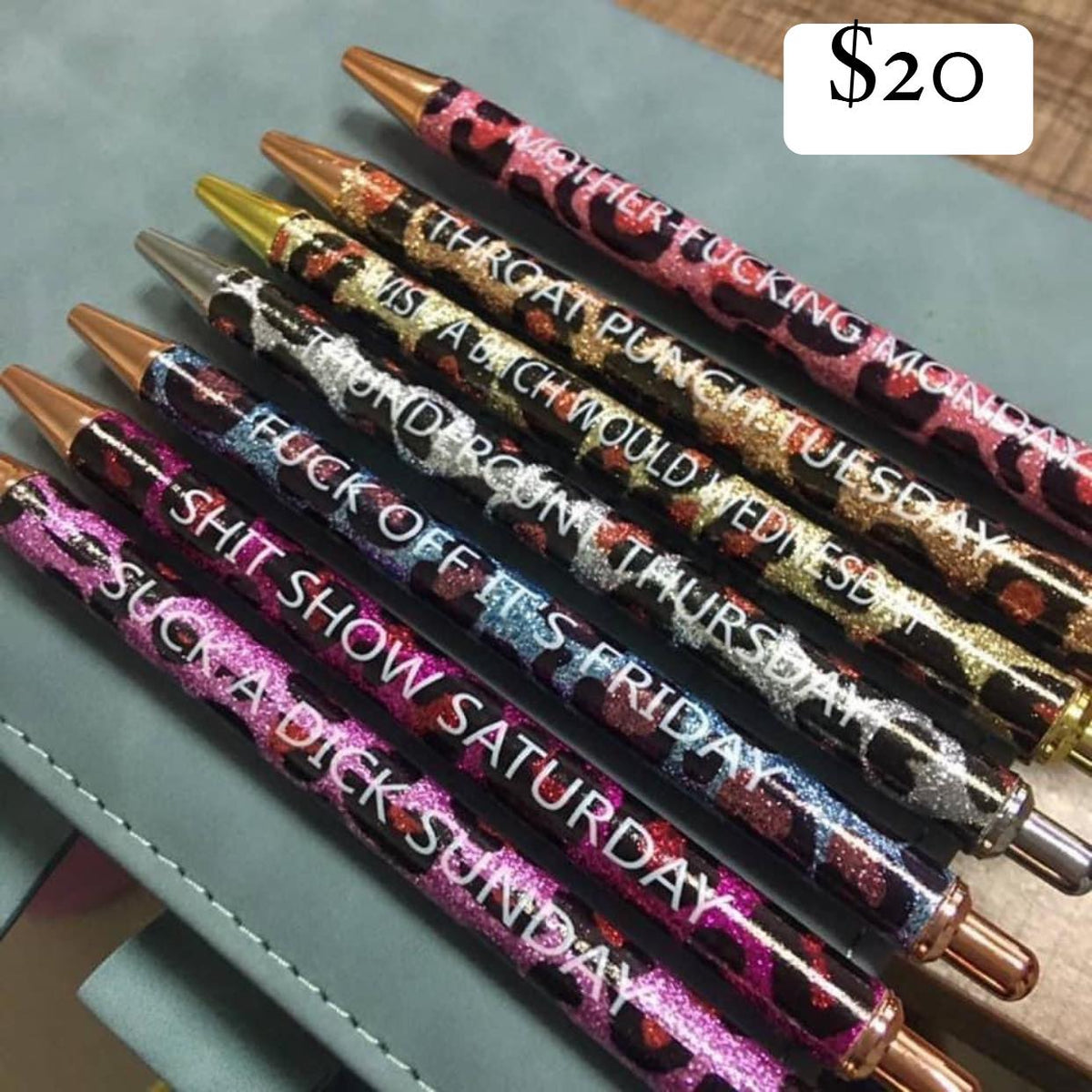 Leopard style snark pen set – Perfectly Paisley Boutique