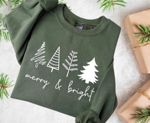 Merry & Bright Sweatshirt PREORDER