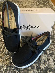 Very G Gypsy Jazz Holly Sneaker- Black