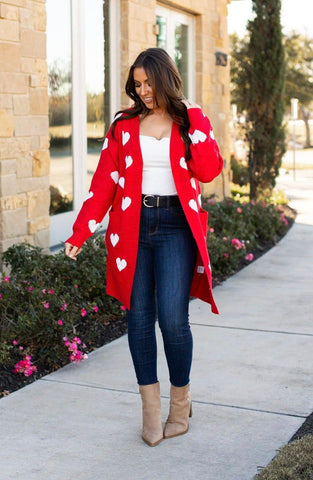 Heart Cardigan