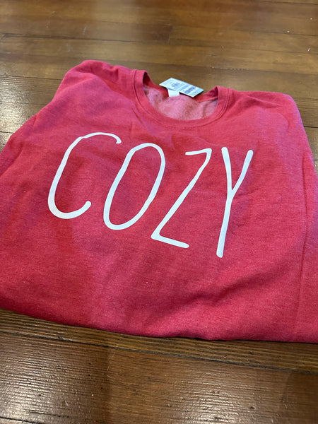 COZY Sweatshirt (rae dunn inspired)