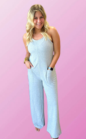 have some fun jumpsuit, grey