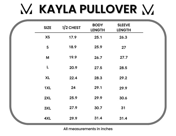 Kayla Lightweight Pullover- Rust