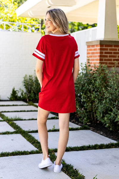 Red Gameday Dress