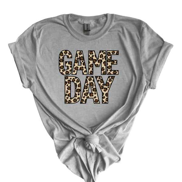 Game Day Leopard tee