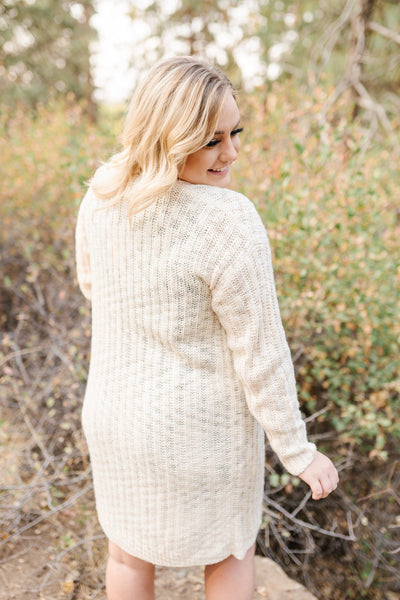 Copy of A Little Slice Of Heaven Ivory Cardigan