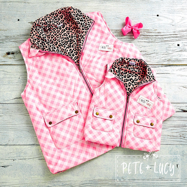 Pink and Chic vest