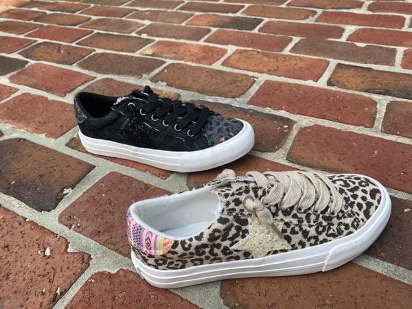 Very G Gypsy Jazz Cosmic 2 Taupe leopard Sneaker*