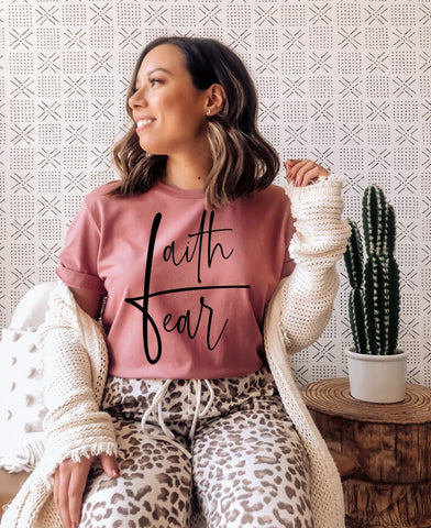 Faith over Fear tee