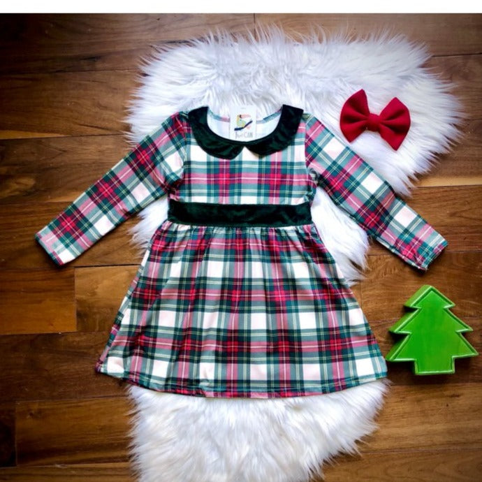 Christmas Plaid Dress