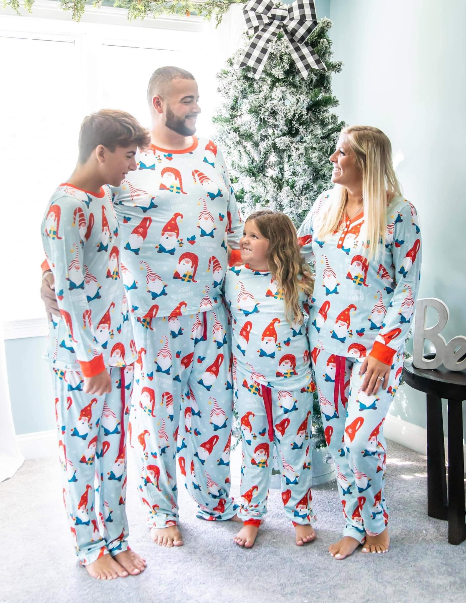 Gnome Holiday Pajama Set