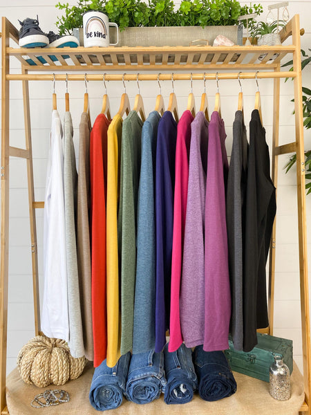 IN STOCK Hadley Long Sleeve - Pumpkin