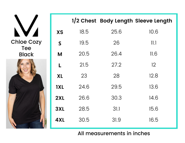 Chloe Cozy Tee - PURPLE IN STORE