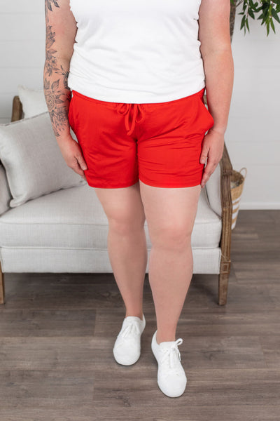 IN STOCK Jamie Shorts - Classic Red FINAL SALE