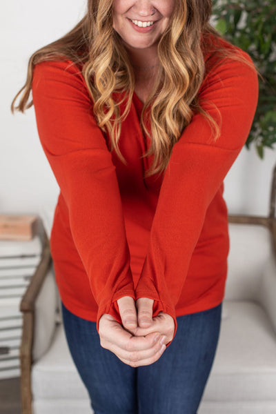 IN STOCK Hadley Long Sleeve - Pumpkin