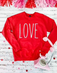 RED LOVE Sweatshirt