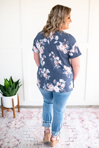 OUTLET - Clean The Slate Floral Top - Large