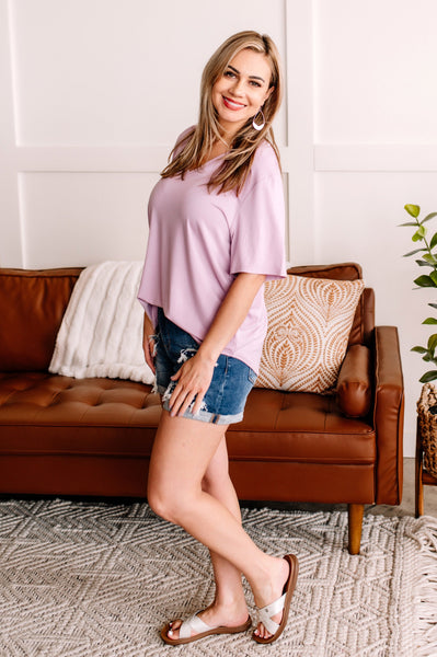 One For The Tee In Lavender*