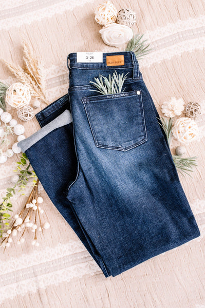 Grates On Me Cool Denim Boyfriend Judy Blue Jeans IN STORE