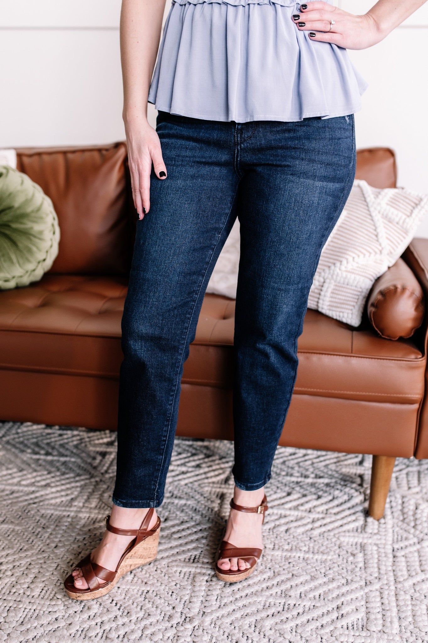 Grates On Me Cool Denim Boyfriend Judy Blue Jeans IN STORE