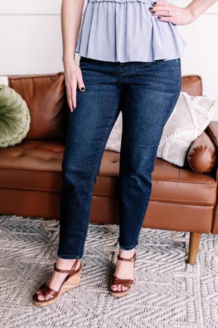 Grates On Me Cool Denim Boyfriend Judy Blue Jeans IN STORE