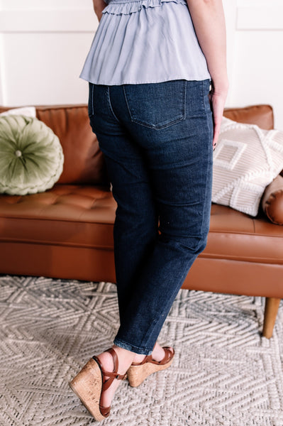 Grates On Me Cool Denim Boyfriend Judy Blue Jeans IN STORE