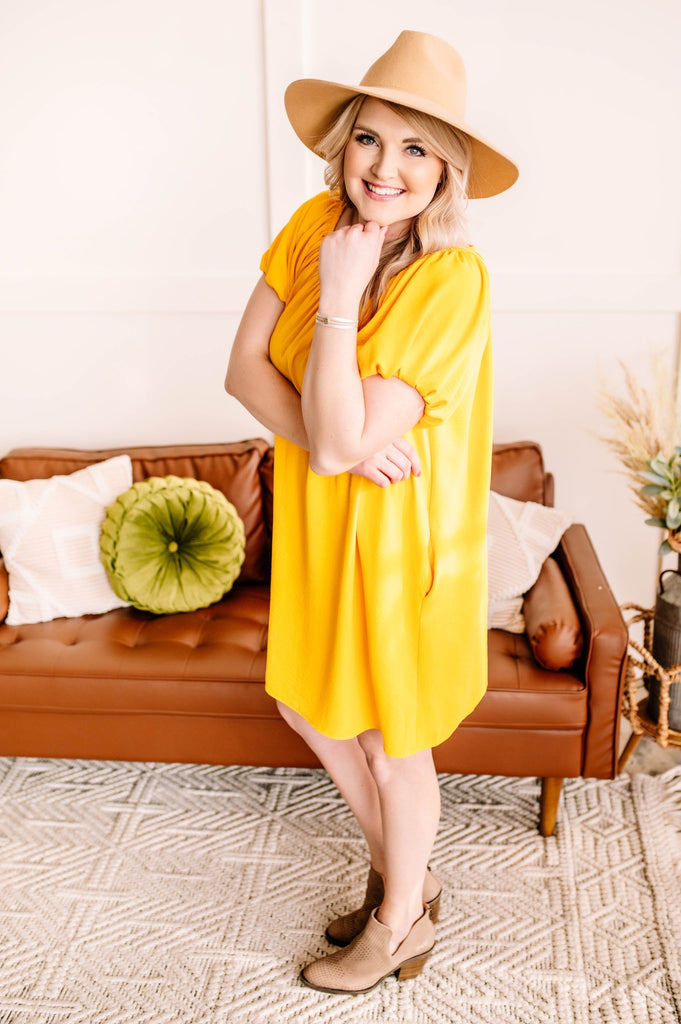 OUTLET Silence Is Golden Balloon Sleeve Dress Perfectly Paisley Boutique OUTLET Silence Is Golden Balloon Sleeve Dress Perfectly Paisley Boutique