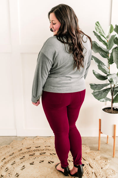 12.18 Terry Cloth Light Shacket In Sea Green