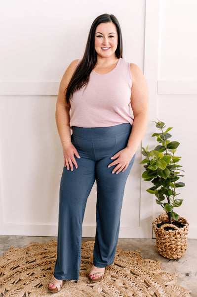 Sleeveless Top In Rose Quartz With Lace Back Detail