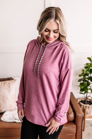 OUTLET Perfect Hideaway Hoodie In Orchid