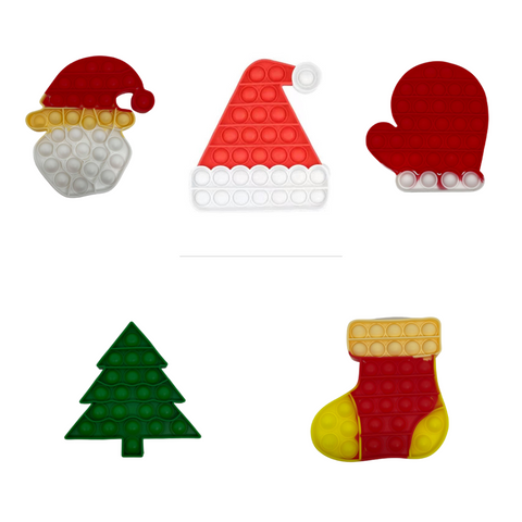 Christmas Holiday Sensory Toy Popper- Multiple