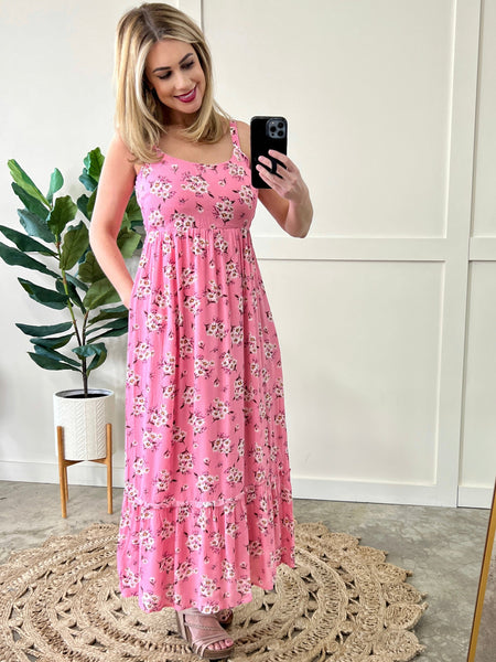 Picking Daisies Dress In Soft Pink