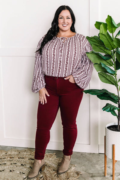 Scarlet Denim Cuffed Joggers By Judy Blue Jeans*