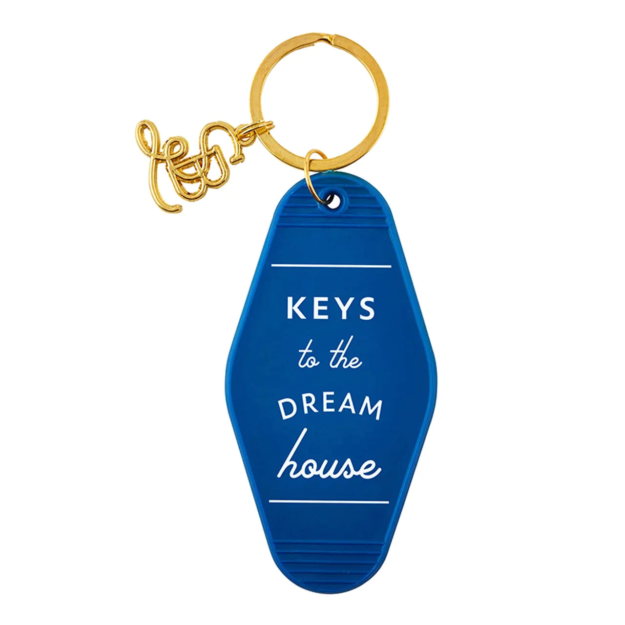Keys To The Dream House Royal Blue Keychain