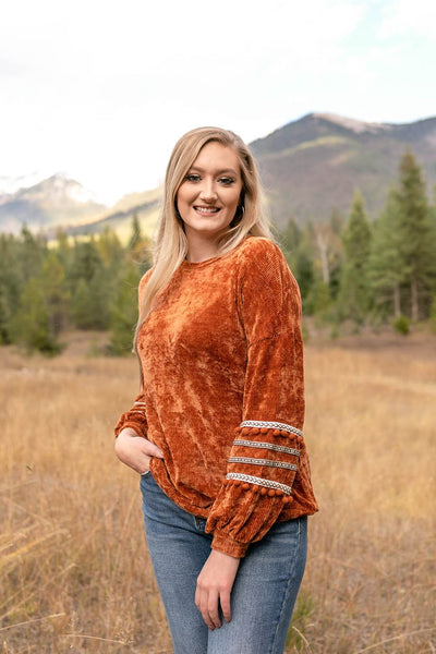 Copy of I'll Be Seeing You Sweater In Copper