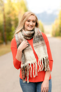 Wrap Me In Fall Scarf In Warm Spice