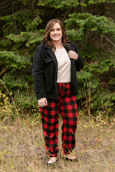 Winter In The Rockies Plaid Joggers