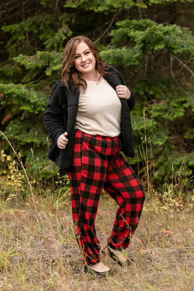 Winter In The Rockies Plaid Joggers