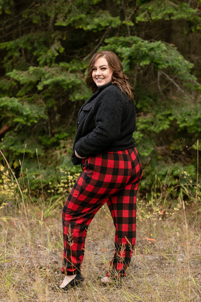 Winter In The Rockies Plaid Joggers