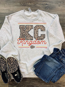 KC Kingdom Leopard sweatshirt