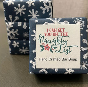 I Can Get You on the Naughty List Holiday Soap