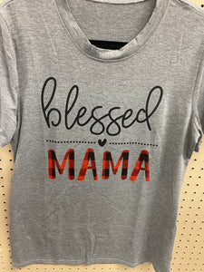 Blessed Mama tee L