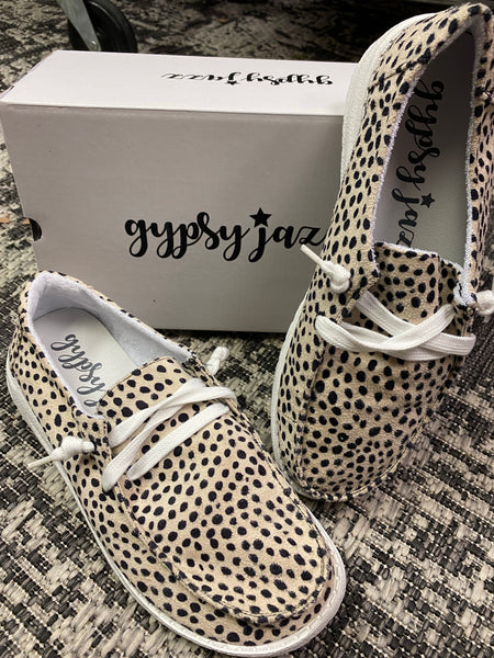 Very G Gypsy Jazz Clash slip on in Cream*