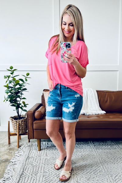 Pocketful Of Basics In Bubblegum Pink*