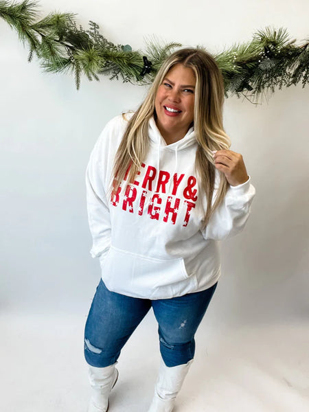 Merry & Bright Hoodie*