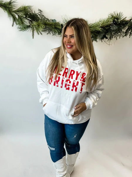 Merry & Bright Hoodie*