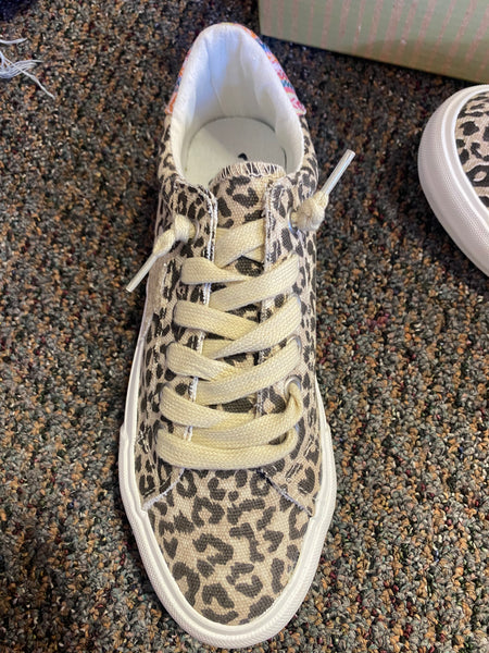 Very G Gypsy Jazz Cosmic 2 Taupe leopard Sneaker*