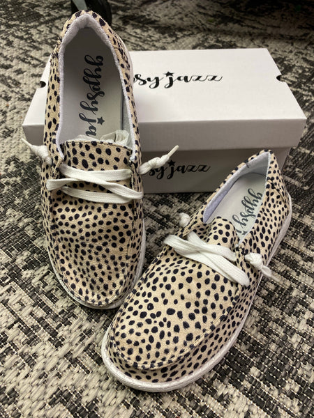 Very G Gypsy Jazz Clash slip on in Cream*