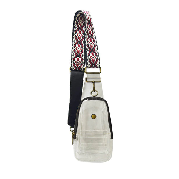 Camille Clear sling bag