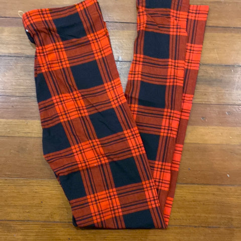 Adult Plaid Leggings